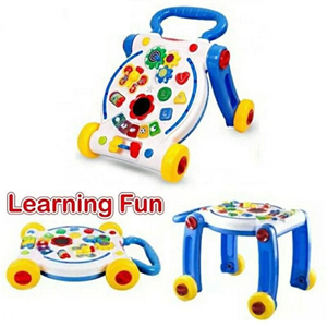 اسباب بازی واکر موزیکال 3 کاره کودک Fivestar Toys 3IN1_اسباب بازی